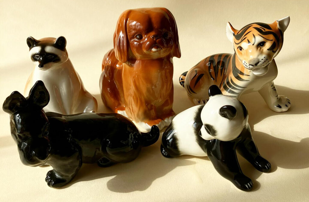 porcelanowa dekoracja - figurki