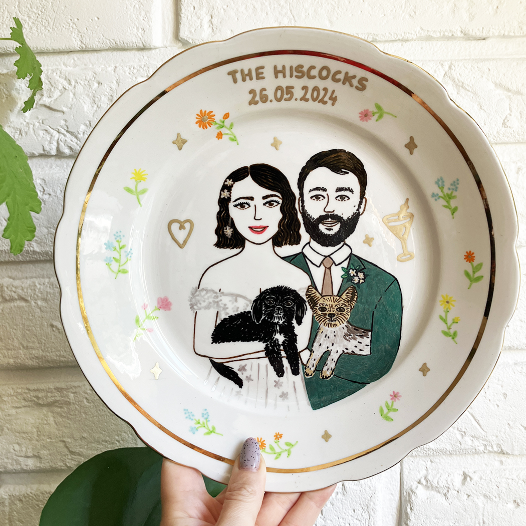 portret ślubny na zamówienie