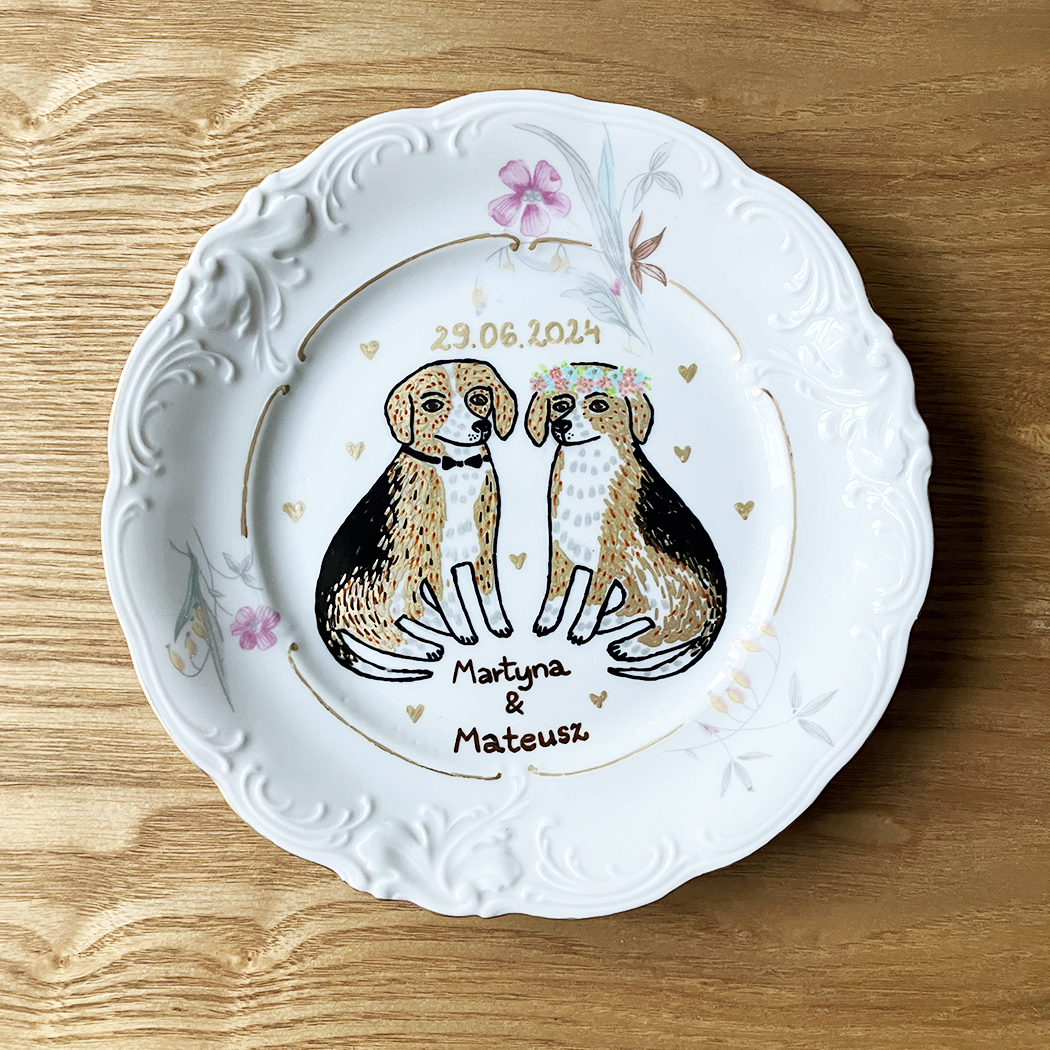 portret ślubny na zamówienie