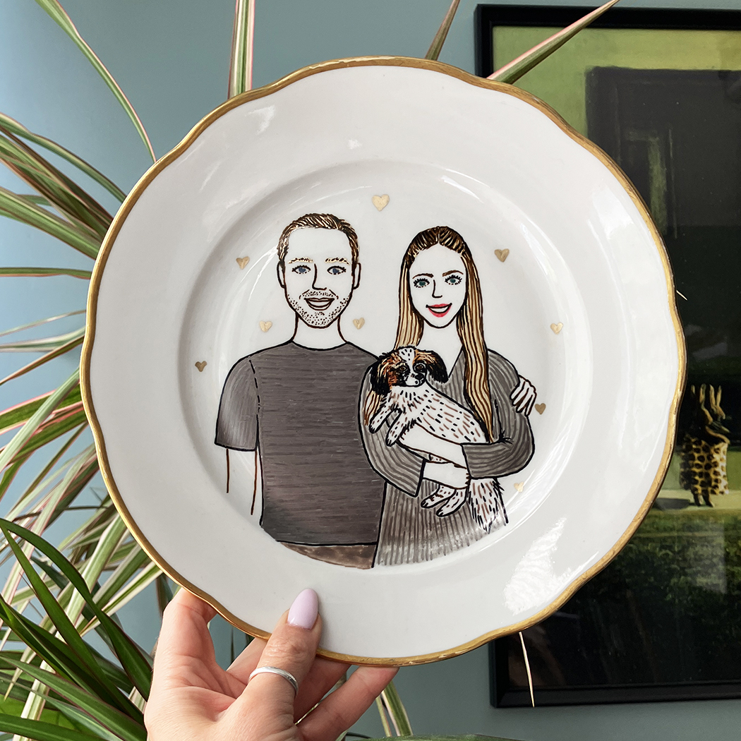 portret ślubny na zamówienie