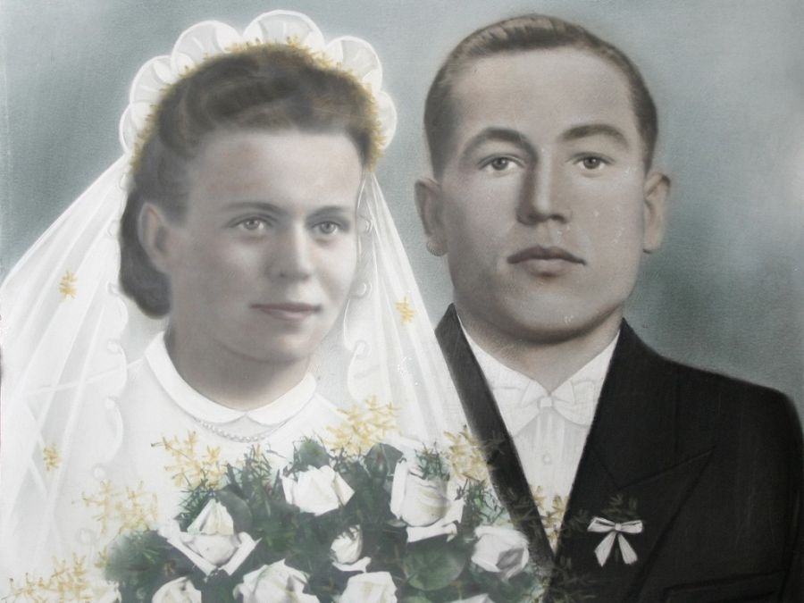 portret ślubny - monidlo