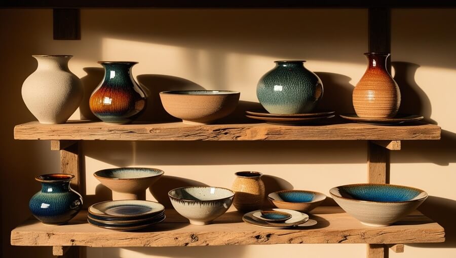 Ceramika i porcelana artystyczna: wazony, misy, talerze