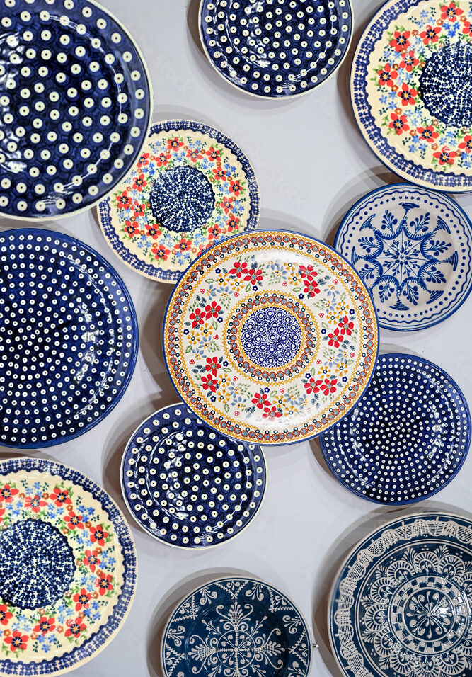 talerze na ścianę Bolesławiec