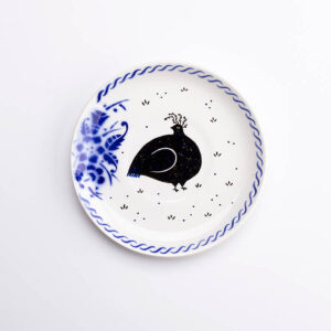 talerz na ścianę kuropatwa