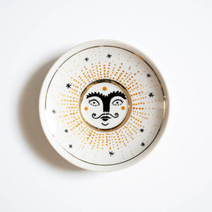 słońce talerz na ścianę