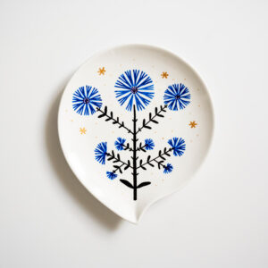 chabry talerz na ścianę