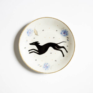 talerz na ścianę chart w biegu