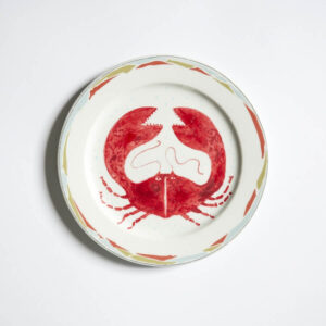 talerz na ścianę krab