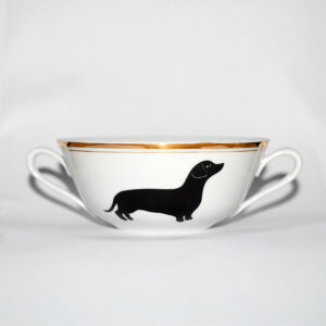 Bulionówka z jamnikiem