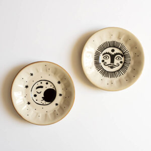 Dzień i noc talerz na ściane